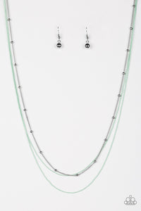 Colorfully Chic - Green Necklace - Box 1 - Green
