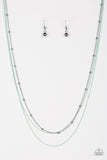 Colorfully Chic - Green Necklace - Box 1 - Green