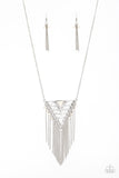 Colorfully Colossal - White Necklace - Box 1 - White