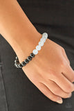 Cool And Content - White Bracelet