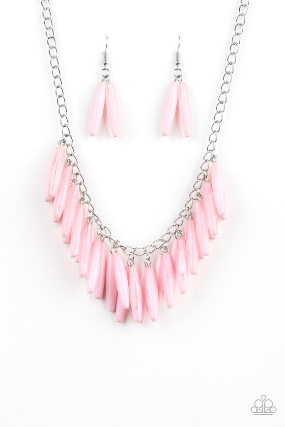 Full Of Flavor - Pink Necklace - Box 2 - Pink