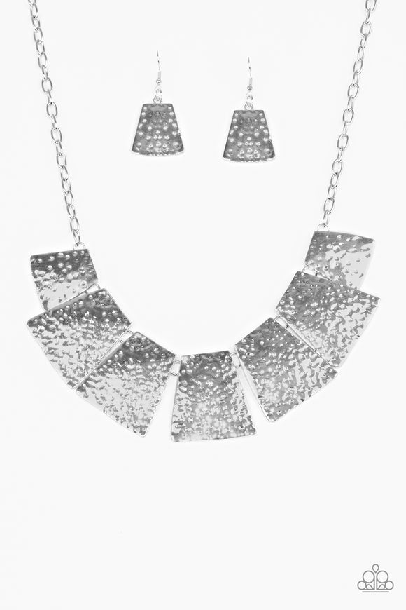 Here Comes The Huntress - Box 26 - Silver Necklace