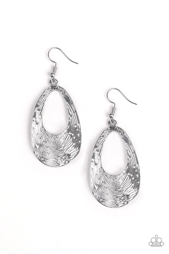 Mean Sheen - Silver Earrings