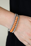 Modern Day Mason - Orange Infinity Bracelet