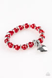 Need I Say AMOUR? - Red Stretch Bracelet