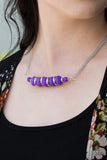 On Mountain Time - Purple Necklace - Box 1 - Purple