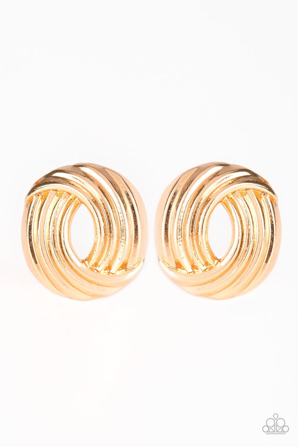 Rare Refinement - Gold Post Earring - Box 2 - Gold