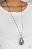 Stop, TEARDROP, and Roll - Purple Necklace - Box 1 - Purple