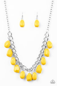 Take The Color Wheel! - Yellow Necklace - Box 3 - Yellow