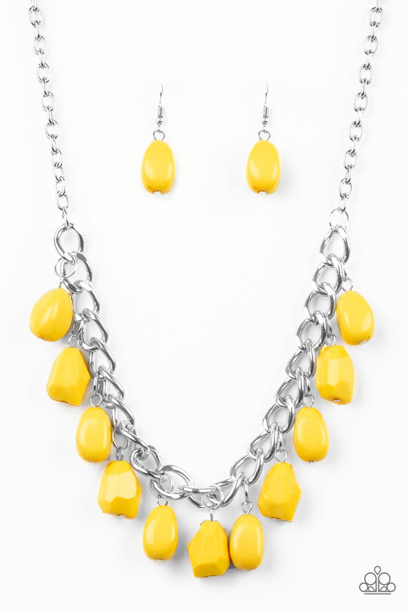 Take The Color Wheel! - Yellow Necklace - Box 3 - Yellow