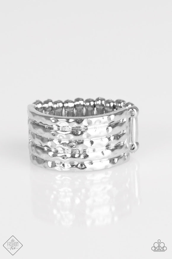 Texture Timbre - Silver Ring - Box 12