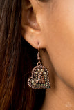True Love - Copper Earrings