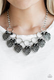 Very Valentine - Black Necklace - Box 14 - Black