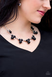 Toast To Perfection - Black Necklace - Box 1 - Black
