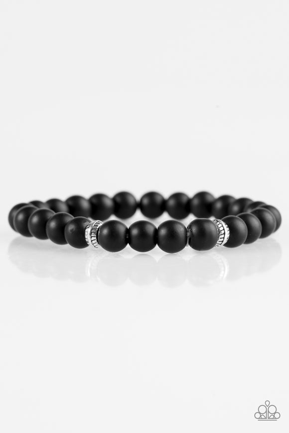 Compassion - Black Stretch Bracelet