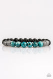 Energetic - Blue Urban Stretch Bracelet - Box 2