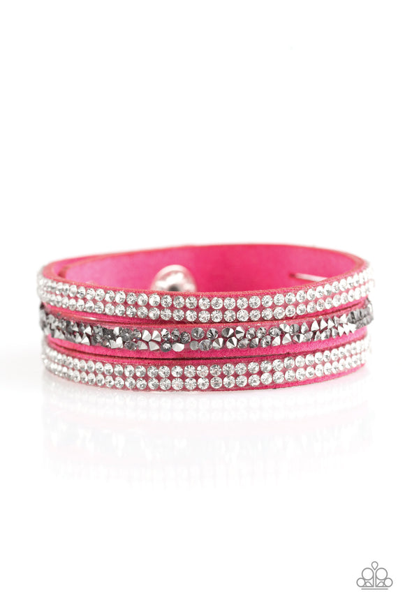Mega Glam - Pink Urban Bracelet