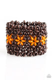 Bahama Babe - Orange Stretch Bracelet