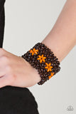 Bahama Babe - Orange Stretch Bracelet