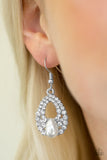 Share The Wealth - White Earring