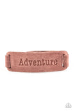 Take The Scenic Route - Brown Men Bracelet - Men