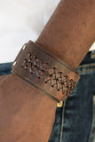 Hot On The Trail - Brown Urban Bracelet - Men