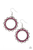 Bring Your Tambourine - Pink Earrings - Box PinkE5