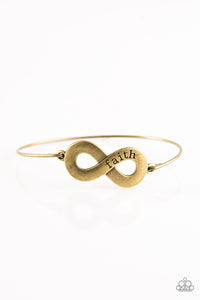 Keep The Faith - Brass Bracelet