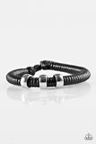 One For The Trail - Black Urban Pull Cord Bracelet