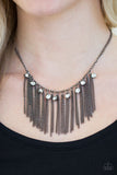 In For The Long Runway - Black Necklace - Box 11 - Black