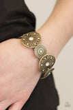 Love WHEEL Find A Way - Brass Stretch Bracelet