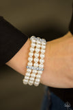 Royal Wedding - White Bracelet