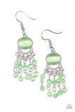 A Spring State Of Mind - Green Earrings