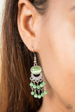 A Spring State Of Mind - Green Earrings