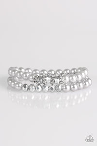 Get A BALLROOM! - Silver Stretch Bracelet - Stretch Silver Box