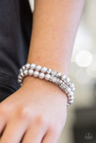 Get A BALLROOM! - Silver Stretch Bracelet - Stretch Silver Box