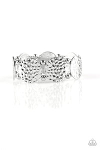 GLISTEN And Learn - Silver Bracelet - Stretch Silver Box