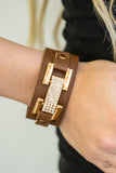 Going Platinum - Brown Urban Bracelet