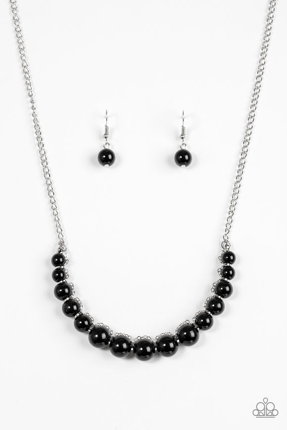The FASHION Show Must Go On! - Black Necklace - Box 1 - Black