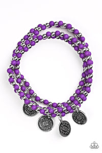 Gypsy Globetrotter - Purple Bracelet