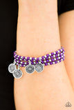 Gypsy Globetrotter - Purple Bracelet