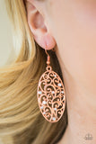 Glistening Gardens - Copper Earring