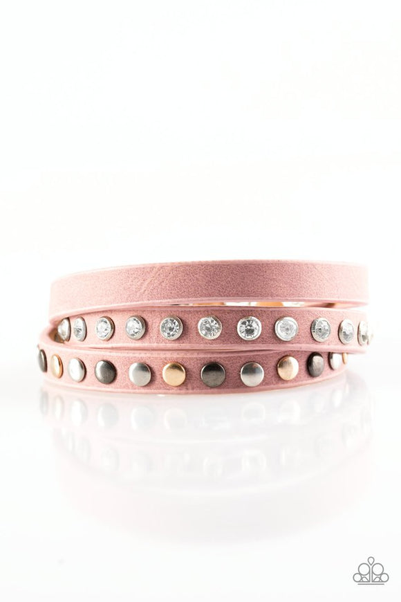 Catwalk Casual - Pink Urban Bracelet