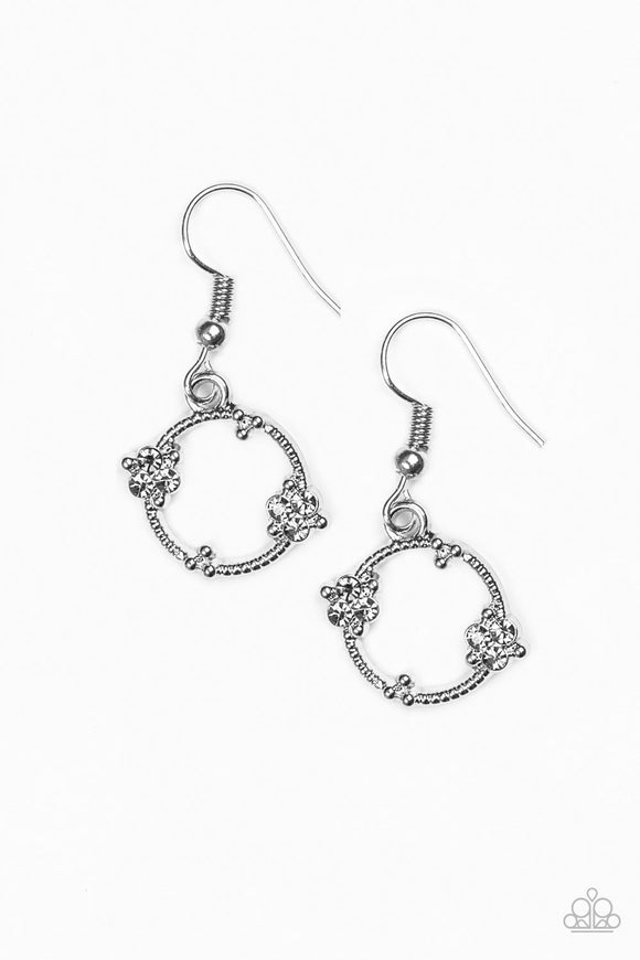 Double The Bubble - Silver Earrings