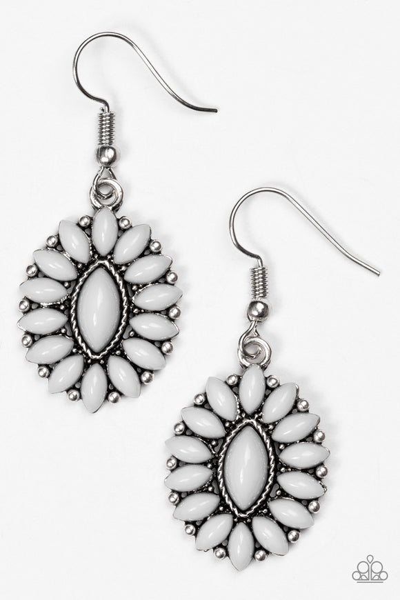 Spring Tea Parties - Silver Earrings