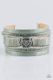 It Takes Heart - Green Urban Bracelet