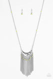 Desert Trance - Green Necklace