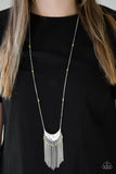 Desert Trance - Green Necklace