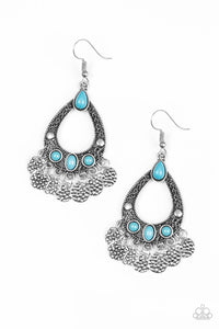 Island Escapade - Blue Earrings