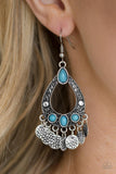 Island Escapade - Blue Earrings